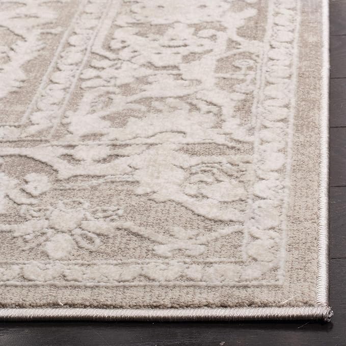 SAFAVIEH Reflection Collection Accent Rug - 2'3" x 3', Beige & Cream, Non-Shedding & Easy Cleaning, Ideal for Entryway, Living Room, Bedroom (RFT665A)
