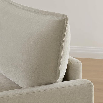 CHITA 113" Oversized Cloud Couch, Modern Modular Sectional Sofa Set for Living Room, 5 Seater U Shaped Sectional Couch, Taupe