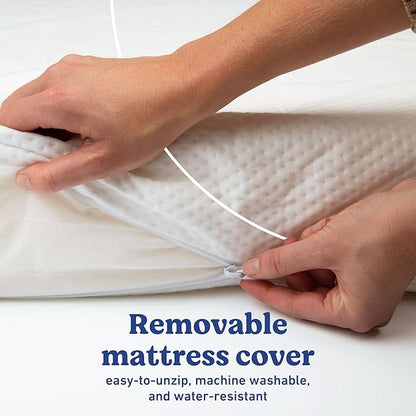 Graco Premium Crib Mattress & Protector Value Bundle (2-Pack) – Includes GREENGUARD Gold Certified Crib & Toddler Mattress, GREENGUARD Gold Certified Waterproof Protector