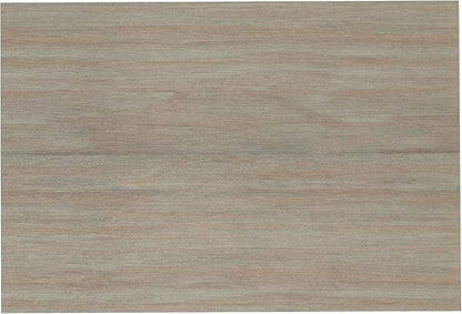 SIMPLIHOME Carlton Bedside Table - 24 inch Wide Solid Wood Nightstand Table in Distressed Grey, Transitional Bedroom Side or End Table with 2 Drawers, Open Storage Shelf and Bronze Hardware