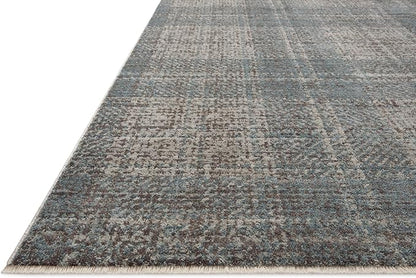 Loloi Angela Rose Ember Collection EMB-09 Denim/Charcoal 5'-3" x 7'-6" Area Rug