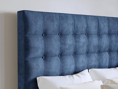 Navy Sutton Queen Headboard