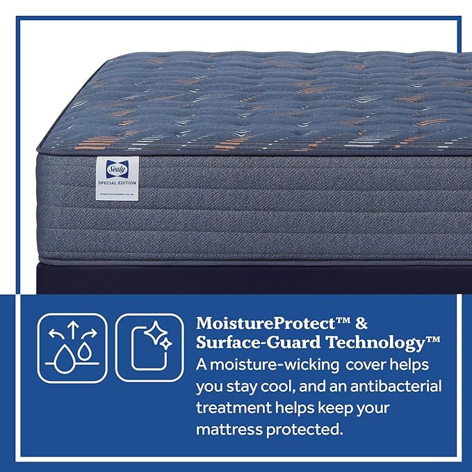 Sealy Warner 12" Medium Tight Top Innerspring Mattress - Queen