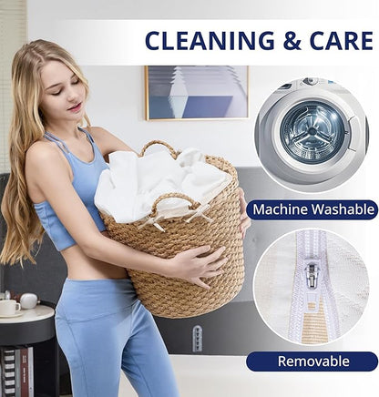 Twin XL Mattress 12 Inch Green Tea Memory Foam Mattress for Cool Sleep & Pressure Relief, Medium Feel Support,Fiberglass Free, Bed in a Box, Removable Washable Cover, CertiPUR-US Certified