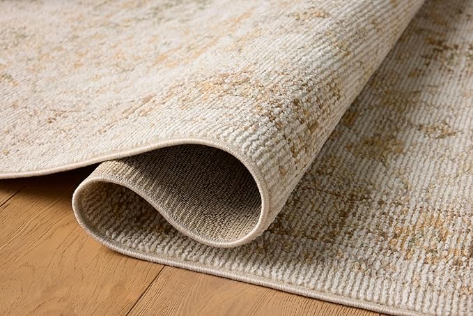 Loloi Magnolia Home by Joanna Gaines Pace Collection PAC-04 Natural/Multi 2'-6" x 10'-0" Runner Rug