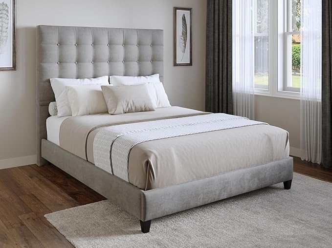 Grey Sutton Queen Headboard