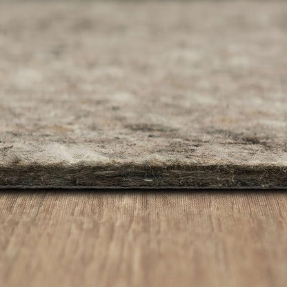 Mohawk Home 2' 6" x 8' Non Slip Rug Pad Gripper 1/2 Thick Dual Surface Felt + Rubber Gripper - Safe for All Floors