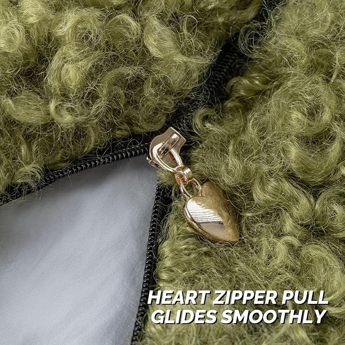 FUTEI Olive Green Decorative Throw Pillow Covers 12x20 Inch Set of 2,Soft Fluffy Faux Wool Fur Boucle Textured Lumbar Pillow Case,Modern Home Decor for Couch Bed Living Room Office