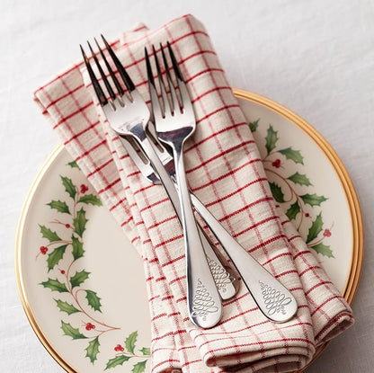Lenox 146504010 Holiday Salad Plate, Christmas Dinnerware