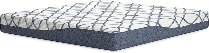 Signature Design by Ashley 10 Inch Chime Elite 2.0 Firm Green Tea Memory Foam Mattress for Cool Sleep and Pressure Relief, King, Fiberglass Free, Mattress In A Box