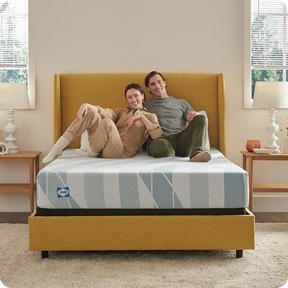 Sealy Dreamlife 10” Hybrid Mattress-in-a-Box, California King, SealyComfort Gel Memory Foam, SealyResponsive Encased Coils, Surface-Guard Technology