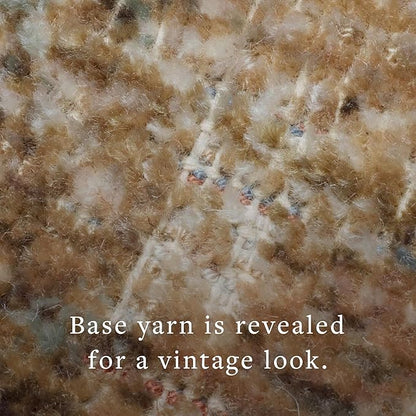 Loloi Amber Lewis Molly Collection MOL-06 Gold/Blue 11'-6" x 15'-6" Low Pile Area Rug