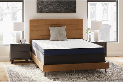 Signature Design by Ashley Full Size Firm 6 Inch Memory Foam Mattress, Super Soft Foam with Breathable Quilted Cover, Fiberglass Free, Mattress A Box, Adjustable Base Compatible, Limited Warranty