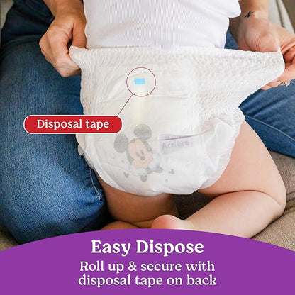 Huggies Size 7 Baby Diapers, Little Movers HuggFit 360° Baby Diapers with 360° Waistband, Size 7 (41+ lbs), 44 Count, Packaging May Vary