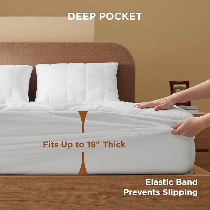 Bedsure Heated Mattress Pad Full - Bed Warmer with Memory & Preheat Functions, 12-Hour Auto Off & 10 Heat Settings, Single Controller, Fast Heating, Brushed Electric Mattress Pad Full, 54"x75"