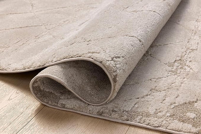 Loloi Amber Lewis Monty Collection MOT-05 Beige/Natural 2'-7" x 8'-0", .50" Pile Height, Runner Rug