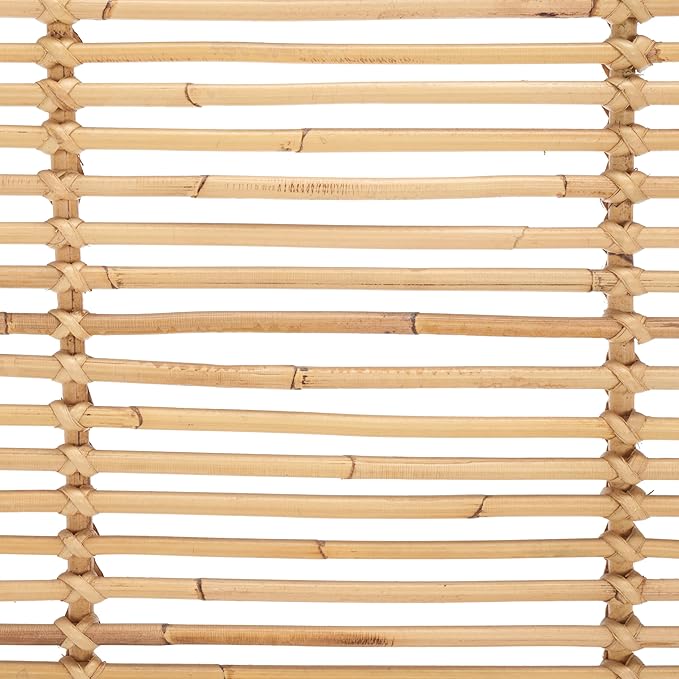 SAFAVIEH Home Collection Falyn Natural Rattan Rectangle Queen Size Headboard