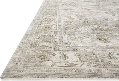 Loloi Amber Lewis Honora Collection HON-06 Grey/Taupe 5'-3" x 7'-9" Area Rug