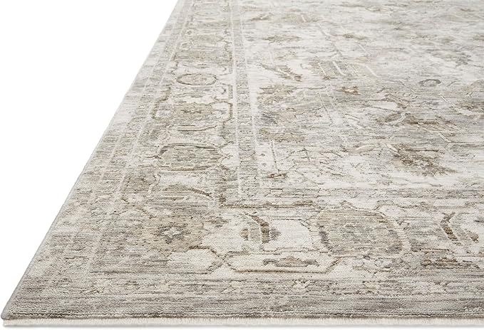 Loloi Amber Lewis Honora Collection HON-06 Grey/Taupe 3'-9" x 5'-9" Accent Rug