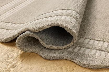 Loloi Chris Loves Julia Scottie Collection SCO-01 Fog/Ivory 2'-3" x 3'-9", .87" Pile Height, Runner Rug