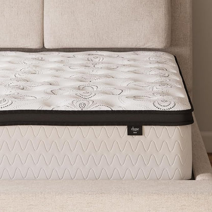 Signature Design by Ashley Chime Hybrid Twin 12" Mattress with Gel Memory Foam, Medium Firm, Pressure Relief, Fiberglass Free Mattress in a Box
