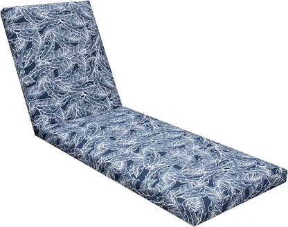 Tommy Bahama Chaise Cushion, 24" X 79" X 2.5", Pacific Zaffre