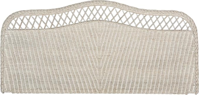 Safavieh Home Collection Sephina Antique Grey Rattan Headboard (Full)
