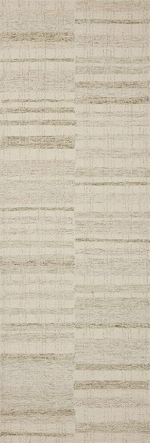 Loloi Chris Loves Julia Chris Collection CHR-02 Natural/Sage 5'-0" x 7'-6", .50" Pile Height, Area Rug