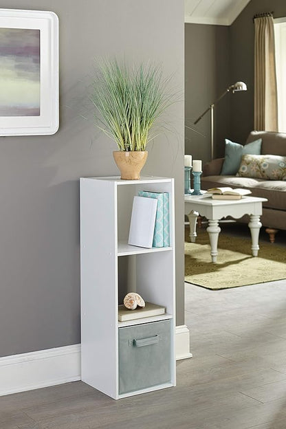 ClosetMaid 3 tier 1024 Cubeicals Organizer, 3-Cube, White