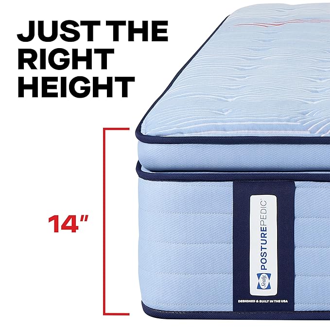 Sealy Posturepedic® Fayette 14" Soft Pillowtop Innerspring Mattress - California King