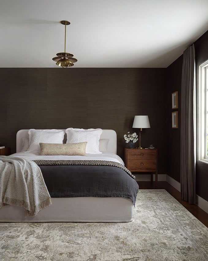 Loloi Amber Lewis Honora Collection HON-06 Grey/Taupe 2'-0" x 3'-4" Accent Rug