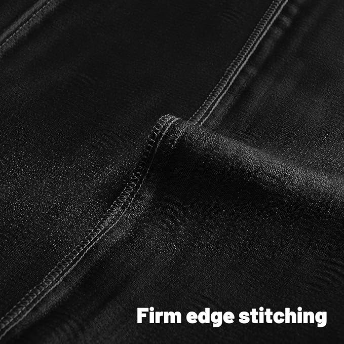 FUTEI Black Chenille Decorative Throw Pillow Covers 26x26 Inch Set of 2,Soft Cozy Striped Geometric Patterns Euro Pillow Shams,Modern Home Decor for Couch Bed Living Room