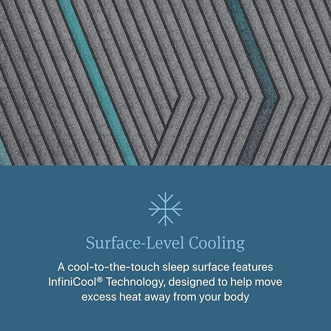 Beautyrest Days End Medium Firm 12" Hybrid Mattress - Queen - Cooling Tech, Supportive Durable Pocketed Coils, Pressure Relief, Motion Separation; 100 Night Sleep Trial and 10 Year Warranty