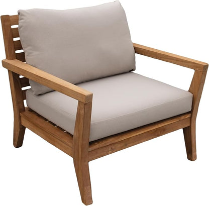 Tommy Bahama Deep Seating Lounge Cushion, 24" X 24" X 4", Bamboo Bay Sand
