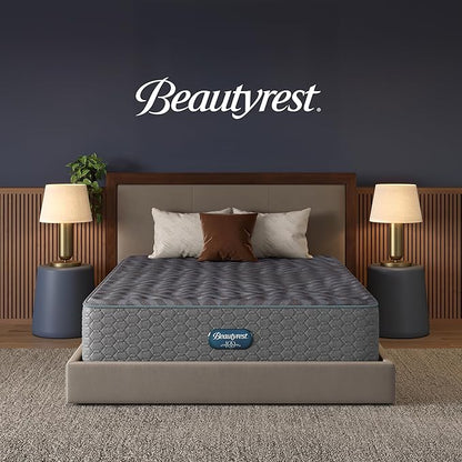 Beautyrest Days End Medium 14" Mattress - Queen - Cooling Tech, Supportive Durable Pocketed Coils, Pressure Relief, Motion Separation; 100 Night Sleep Trial and 10 Year Warranty