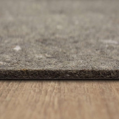 Mohawk Home 12' x 15' Non Slip Grip Rug Pad 3/8" Thick Dual Surface Felt Cushion + Rubber Gripper - Safe for All Floors