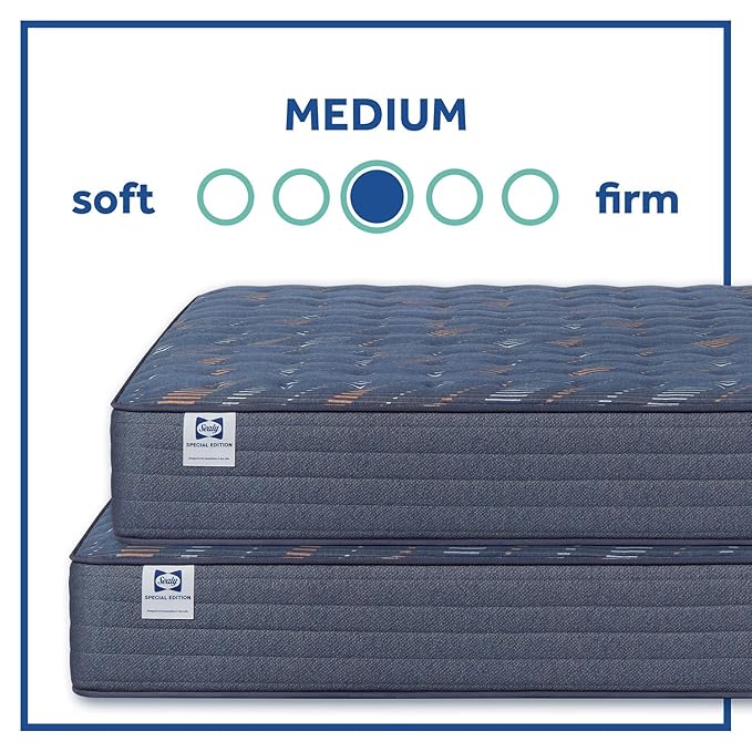 Sealy Warner 12" Medium Tight Top Innerspring Mattress - King