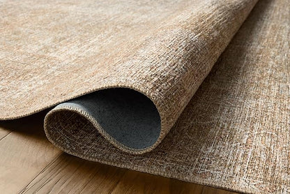 Loloi Amber Lewis Cambria Collection CBR-06 Multi/Natural 3'-6" x 5'-6" Accent Rug Jute, Neutral, Vintage Style, Antique Tone, Living, Bedroom, Dining, Carpet