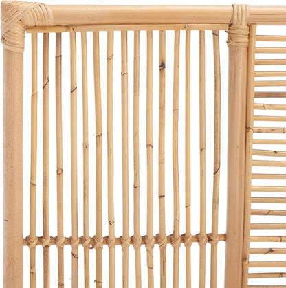 SAFAVIEH Home Collection Falyn Natural Rattan Rectangle Full Size Headboard