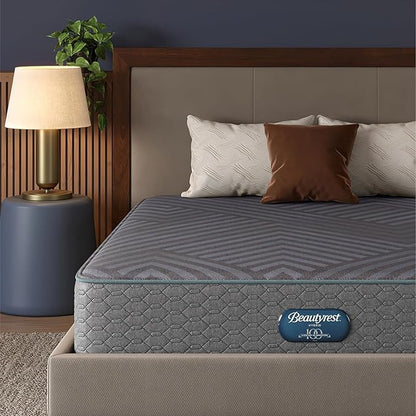 Beautyrest Days End Medium Firm 12" Hybrid Mattress - Twin XL - Cooling Tech, Supportive Durable Pocketed Coils, Pressure Relief, Motion Separation; 100 Night Sleep Trial and 10 Year Warranty