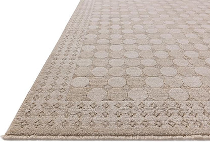 Loloi Amber Lewis Cali Collection CIL-01 Taupe/Natural 2'-7" x 8'-0", .25" Pile Height, Runner Rug