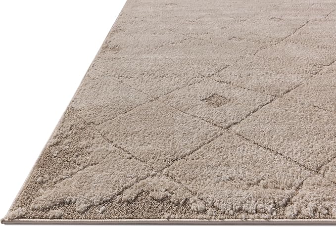 Loloi Amber Lewis Monty Collection MOT-05 Beige/Natural 11'-6" x 15', .50" Pile Height, Area Rug