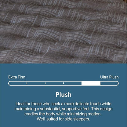 Beautyrest Prime Dream Plush 13.75" Mattress - Queen - Durable Pocketed Coil, Support, Pressure Relief, Cooling, Motion Separation; 100 Night Sleep Trial and 10 Year Warranty