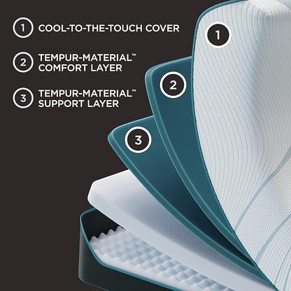 TEMPUR-Adapt 2.0 Medium 11 inch Memory Foam Mattress, Queen