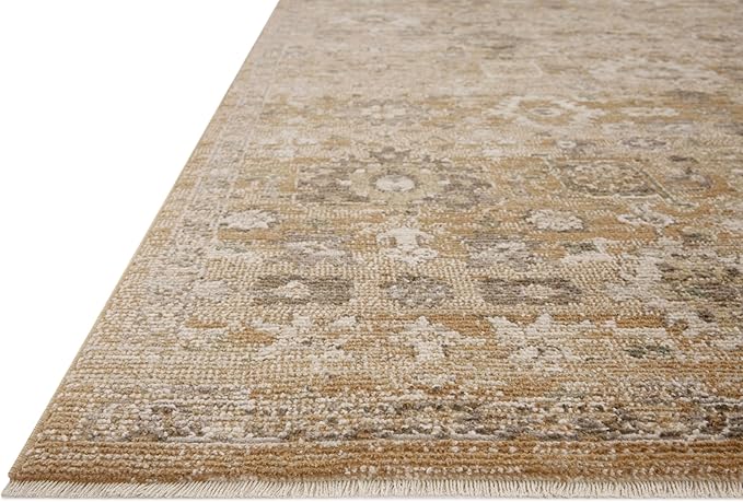 Loloi Magnolia Home by Joanna Gaines Pace Collection PAC-07 Sunset/Stone 2'-6" x 10'-0" Runner Rug