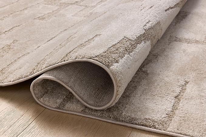 Loloi Amber Lewis Monty Collection MOT-04 Taupe/Beige 9'-2" x 13', .50" Pile Height, Area Rug