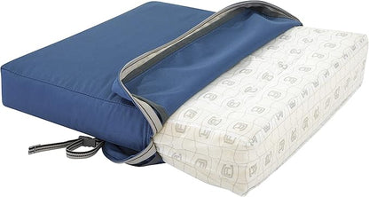 Classic Accessories Ravenna Water-Resistant 48 x 18 x 3 Inch Outdoor Bench/Settee Cushion, Patio Furniture Swing Cushion, Empire Blue, Patio Loveseat Cushion
