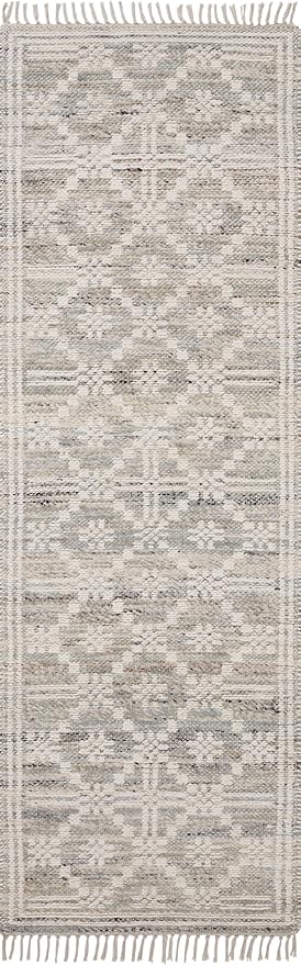Loloi Angela Rose Rivers Collection RIV-02 Lagoon/Ivory 8'-6" x 11'-6" Reversible Area Rug