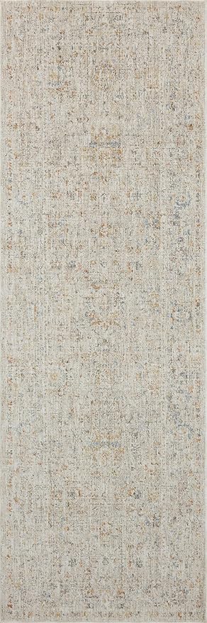 Loloi Amber Lewis Honora Collection HON-05 Bone/Multi 3'-9" x 5'-9" Accent Rug