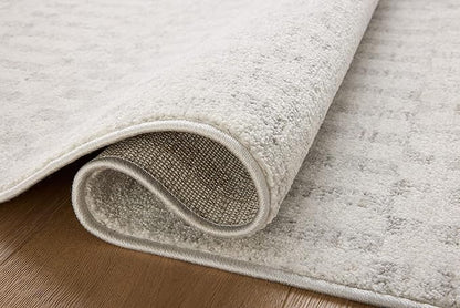 Loloi Kamala Collection KAM-05 Ivory/Grey 2'-7" x 10'-0" Runner Rug
